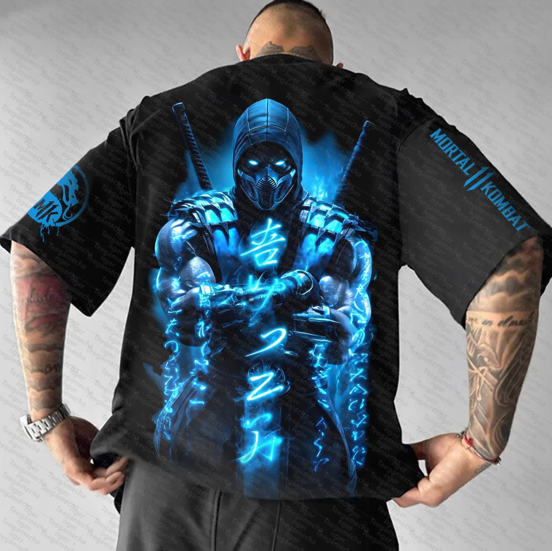 Unisex Mortal Kombat Inspired Vintage T-Shirt