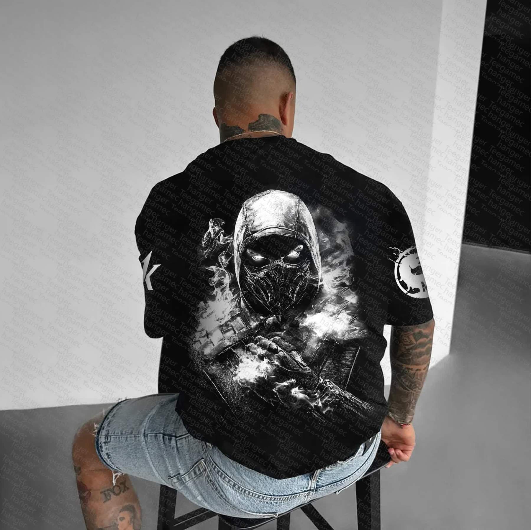 Unisex Mortal Kombat Inspired Vintage T-Shirt