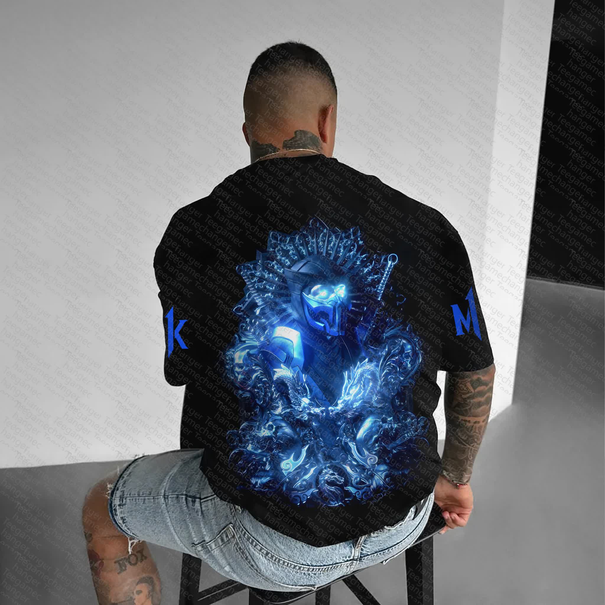 Unisex  "Mortal Kombat"  Inspired Vintage T-Shirt