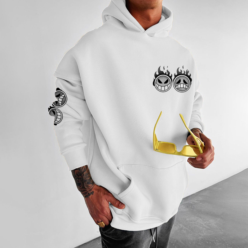 Oversize Print Hoodie-Teegamechanger