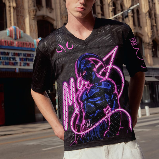 Unisex  “DRAGON BALL” Anime Style Retro I Mesh T-Shirt
