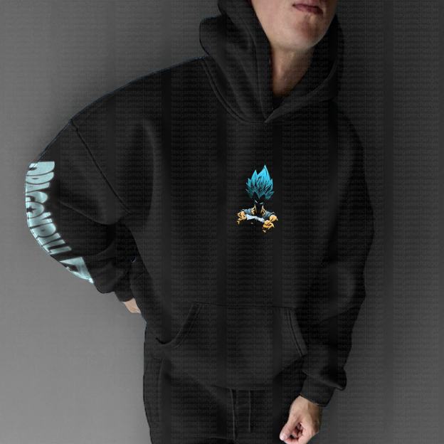 Unisex “Dragonball” Anime Graphic Streetwear Vintage Hoodie