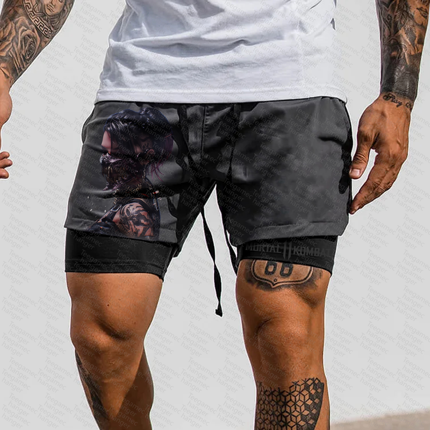 Unisex Casual  Streetwear Shorts