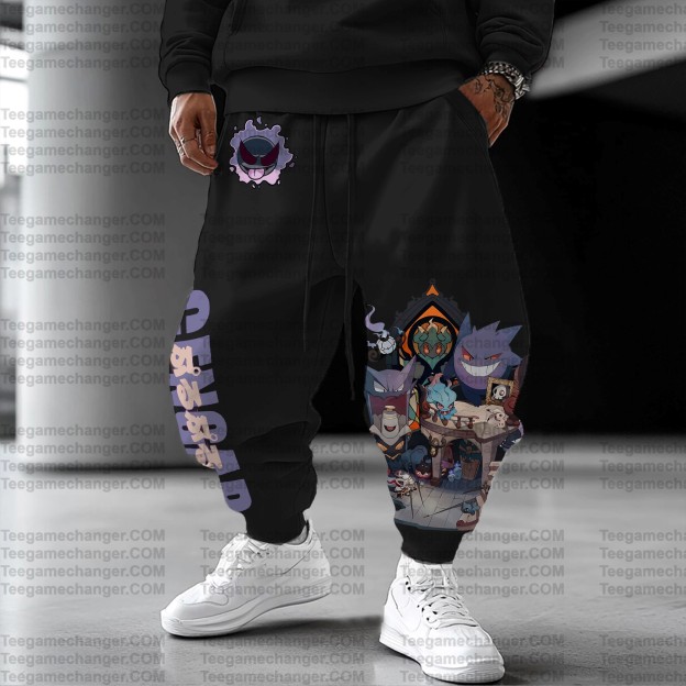Unisex Anime Inspired Vintage Pants| Gengar