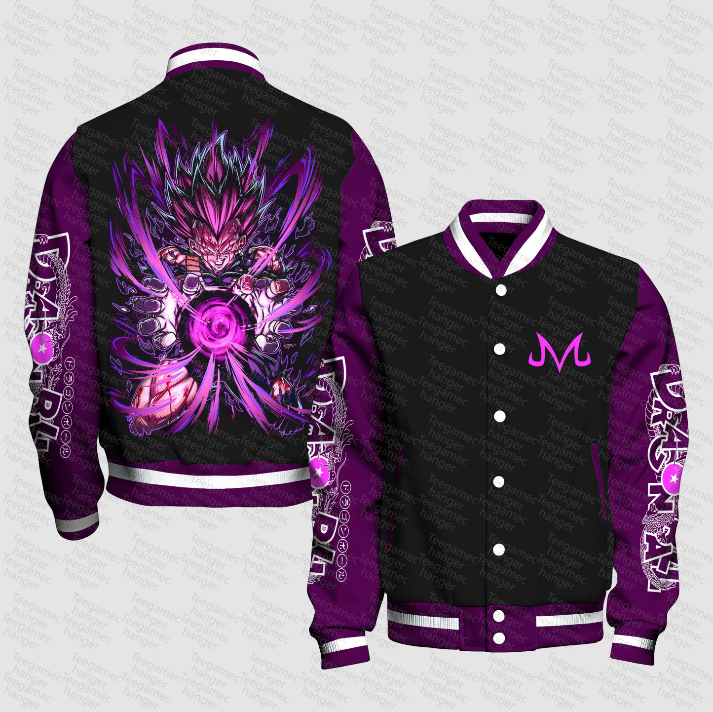 Unisex Vintage Anime Graphic Jacket