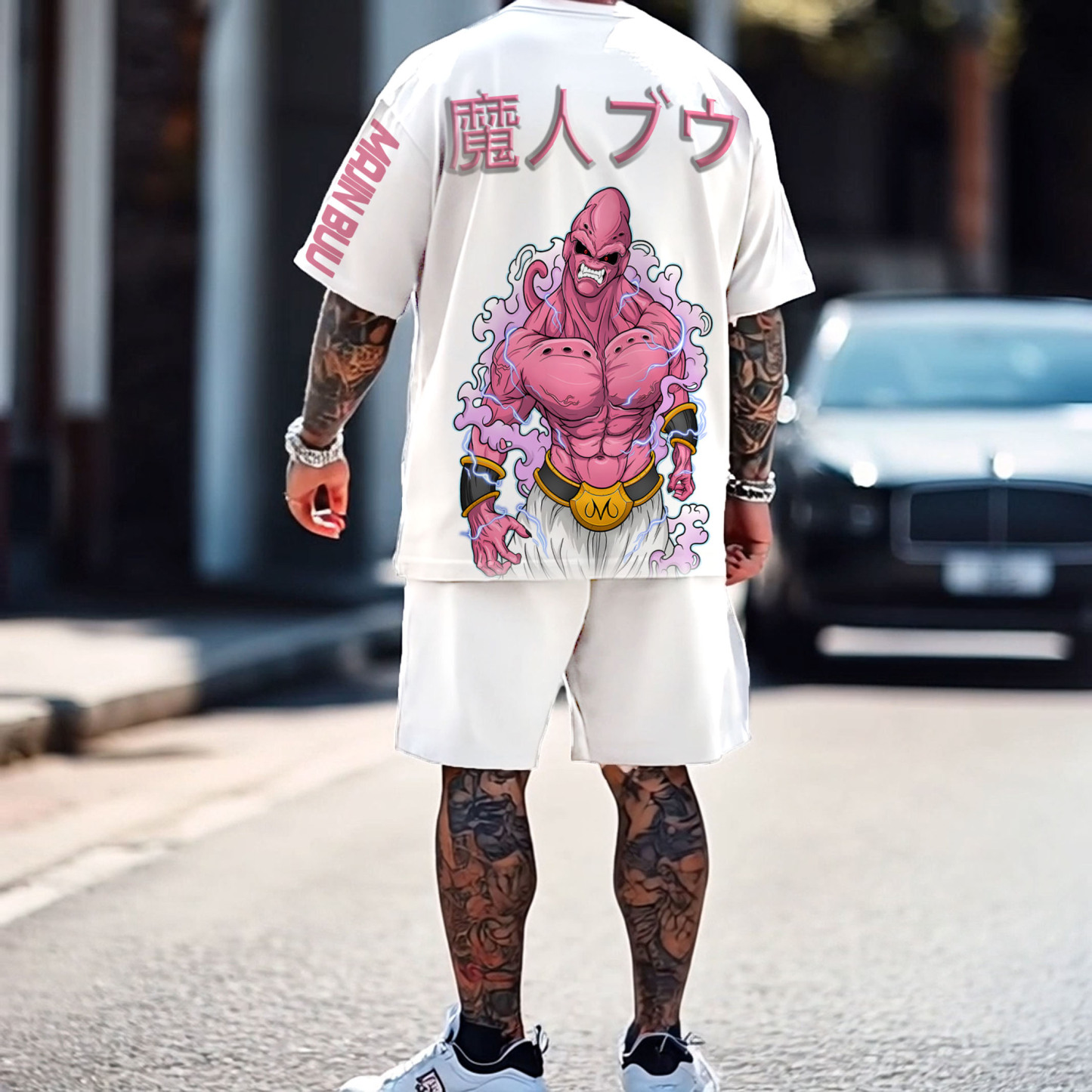 Unisex Fit Vintage Short Suit丨Dragon Ball