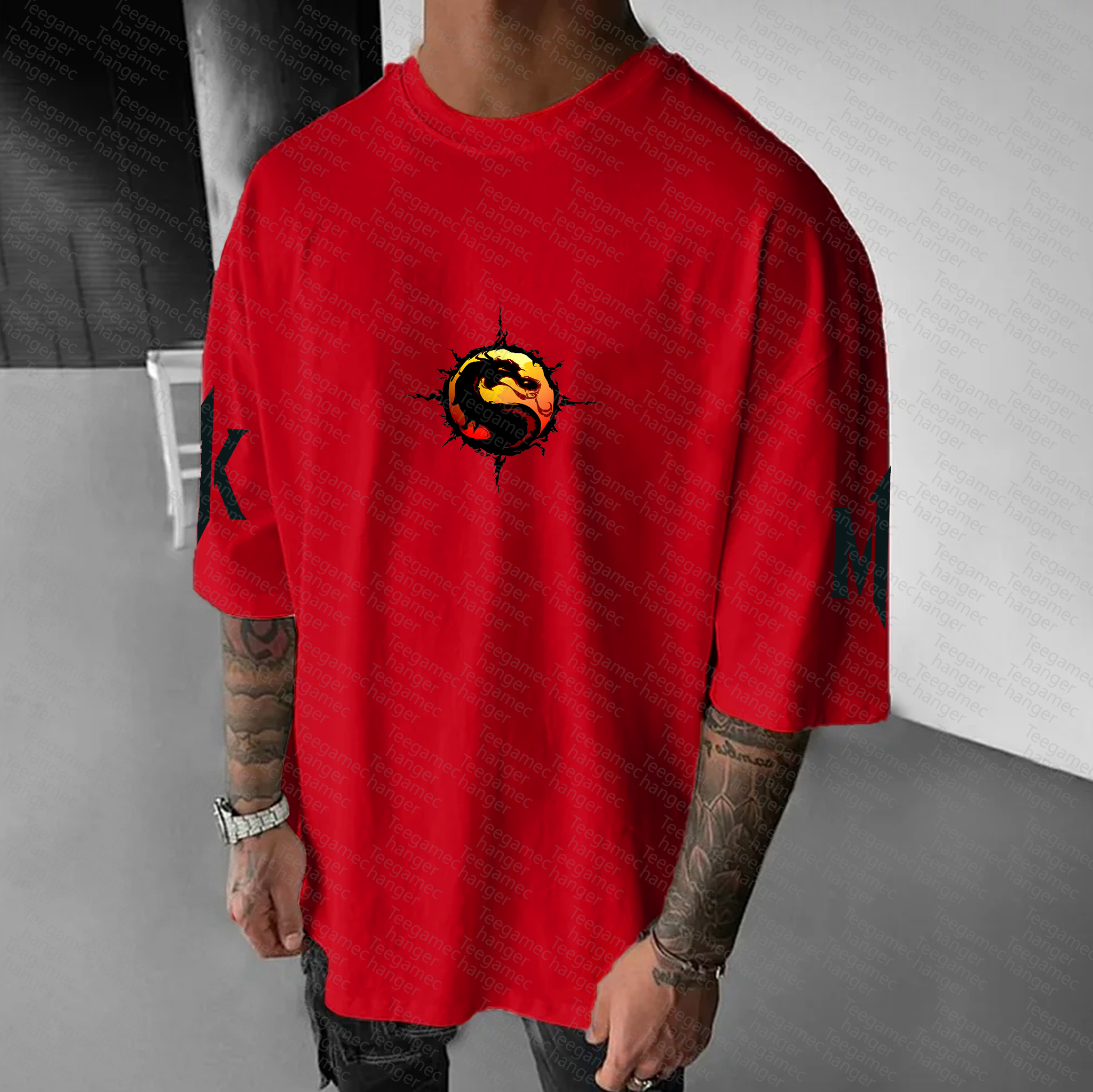 Unisex  "Mortal Kombat"  Inspired Vintage T-Shirt
