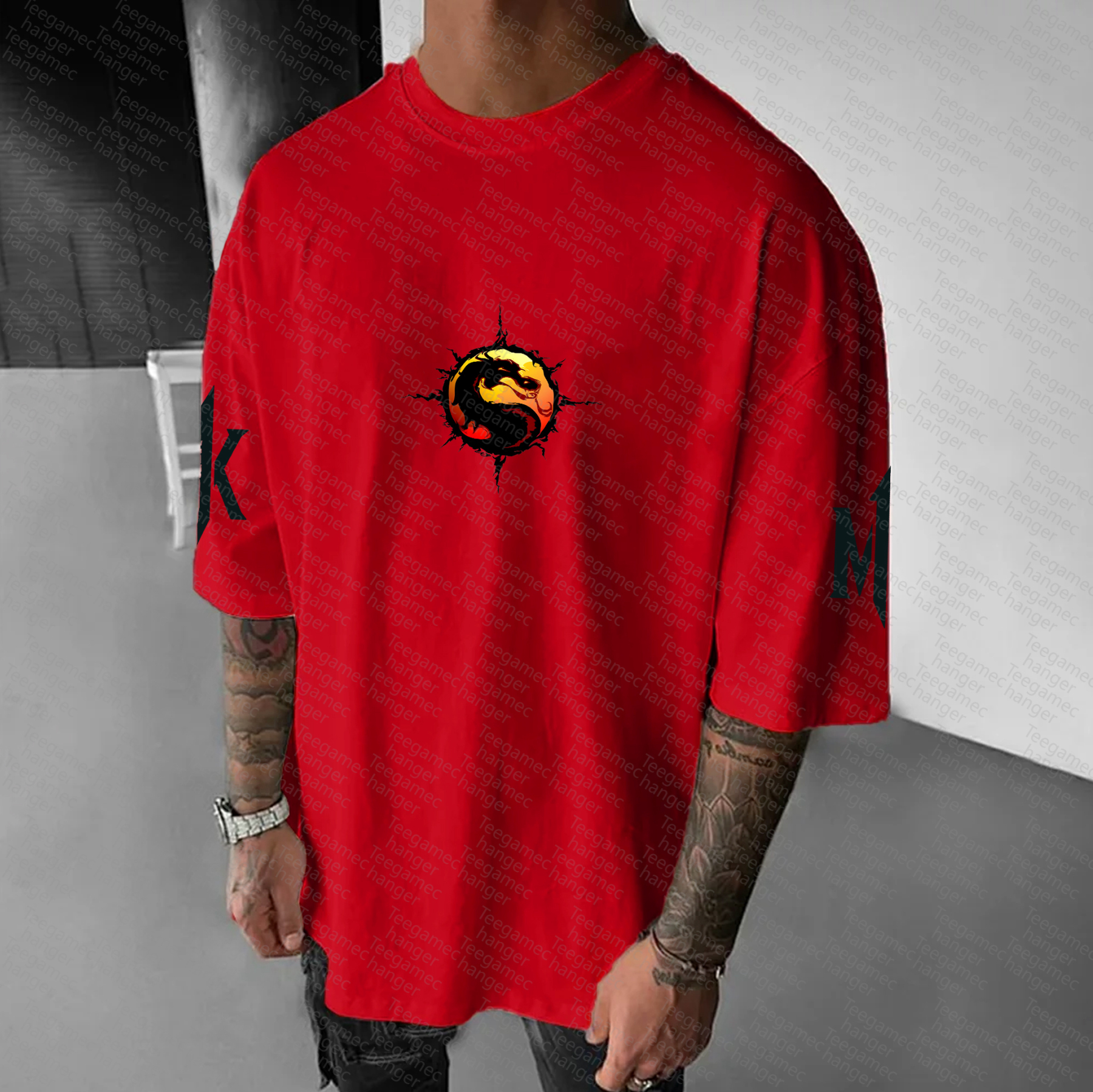 Unisex  "Mortal Kombat"  Inspired Vintage T-Shirt