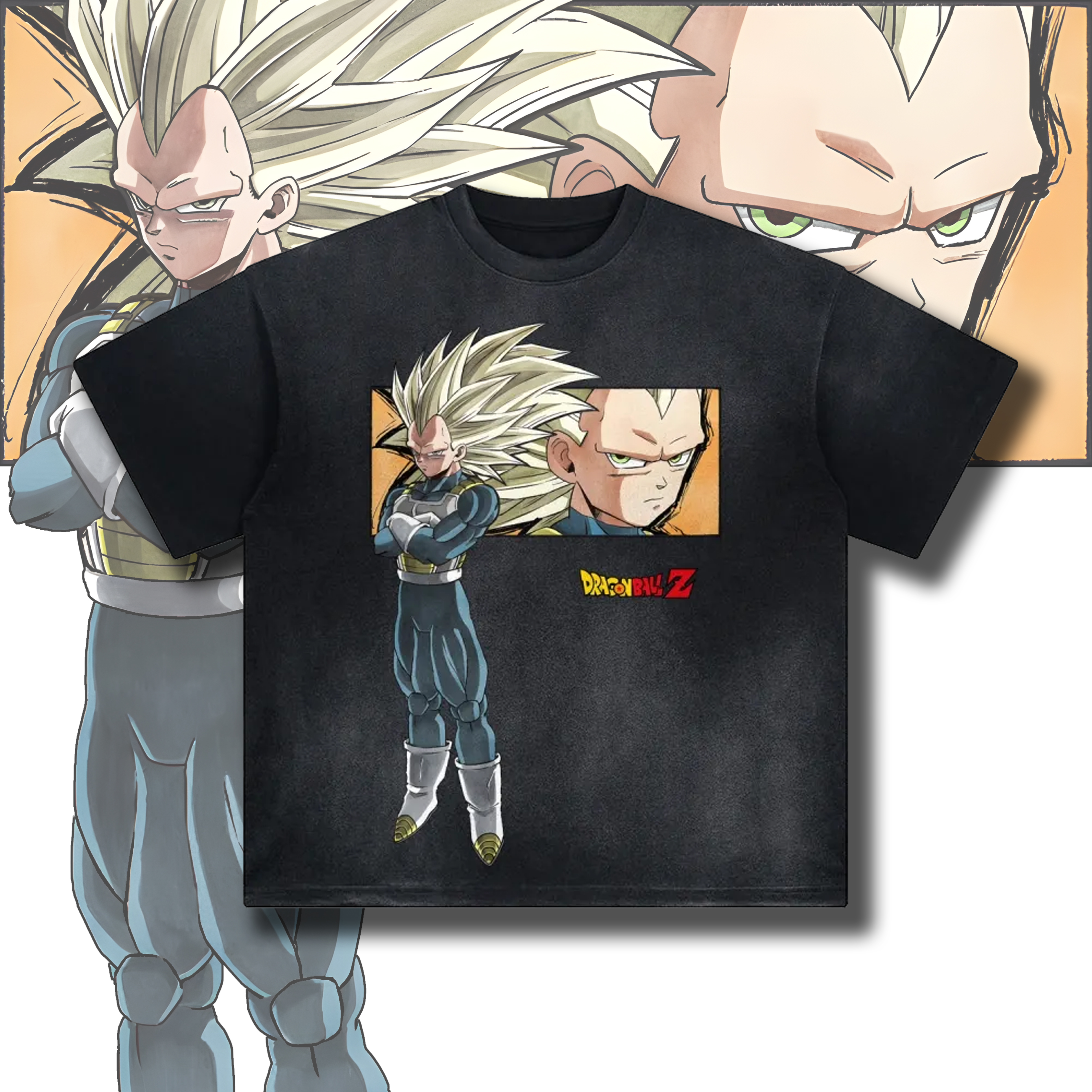 Unisex Anime Inspired Vintage T-Shirt