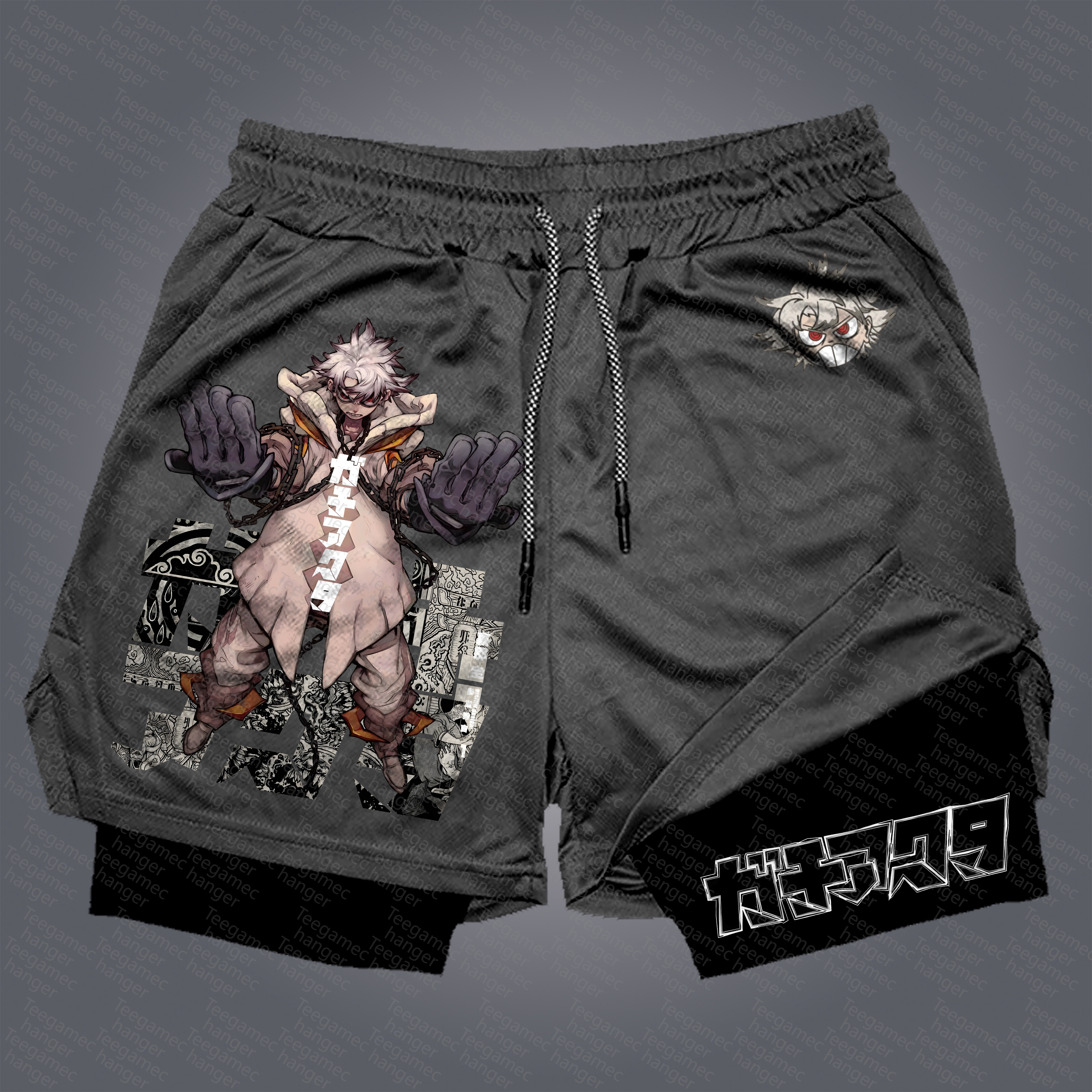 Unisex Casual Anime Streetwear Shorts