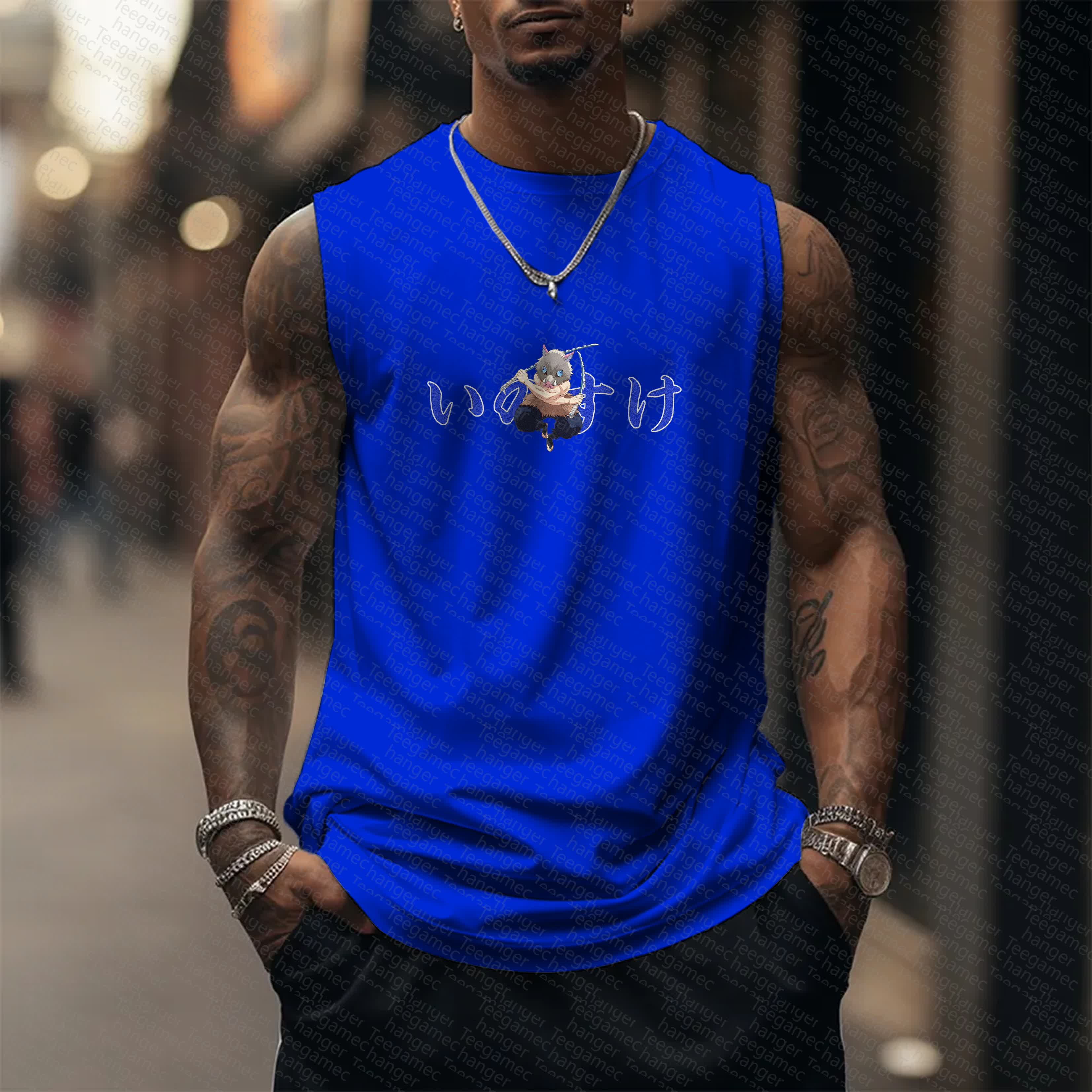 Unisex  “Demon Slayer” Casual Anime  Tank Top