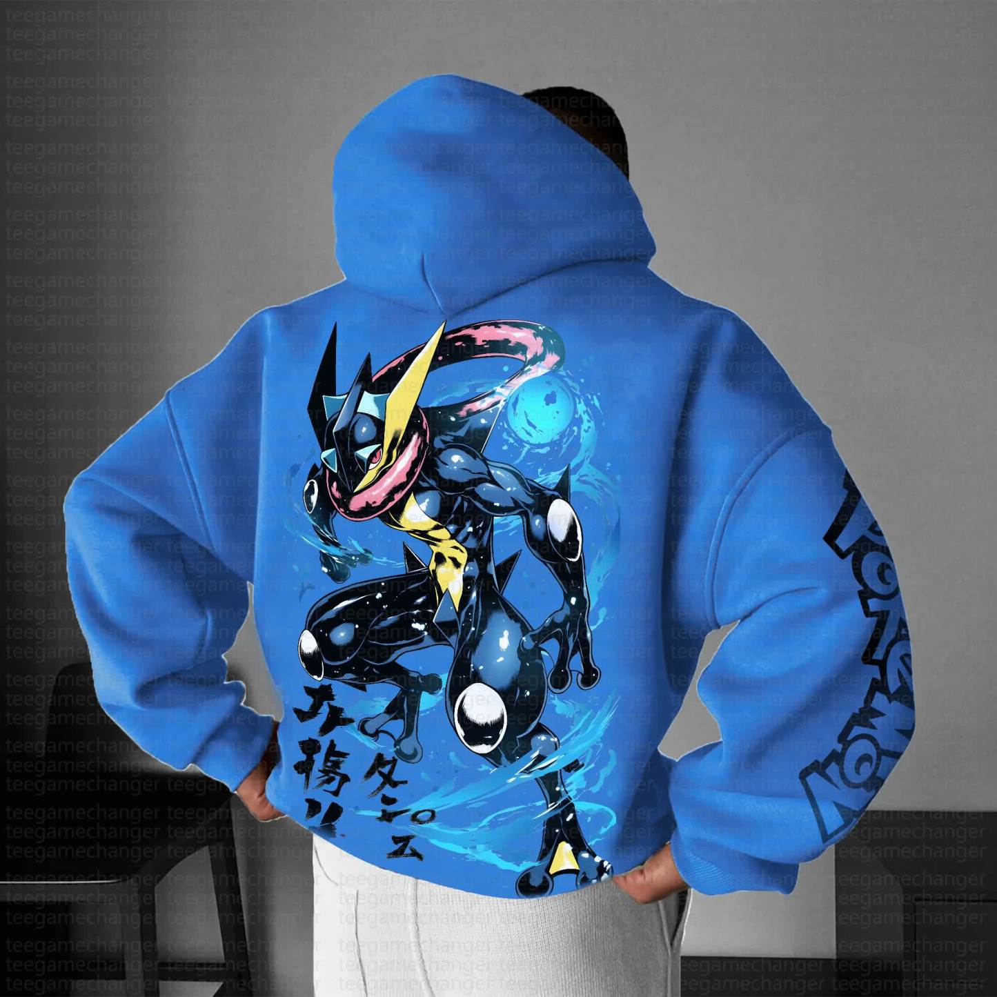 Unisex Anime Graphic Streetwear Vintage Hoodie丨Demon Slayer X Pokémon