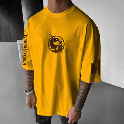 Unisex  "Mortal Kombat" Anime Inspired Vintage T-Shirt