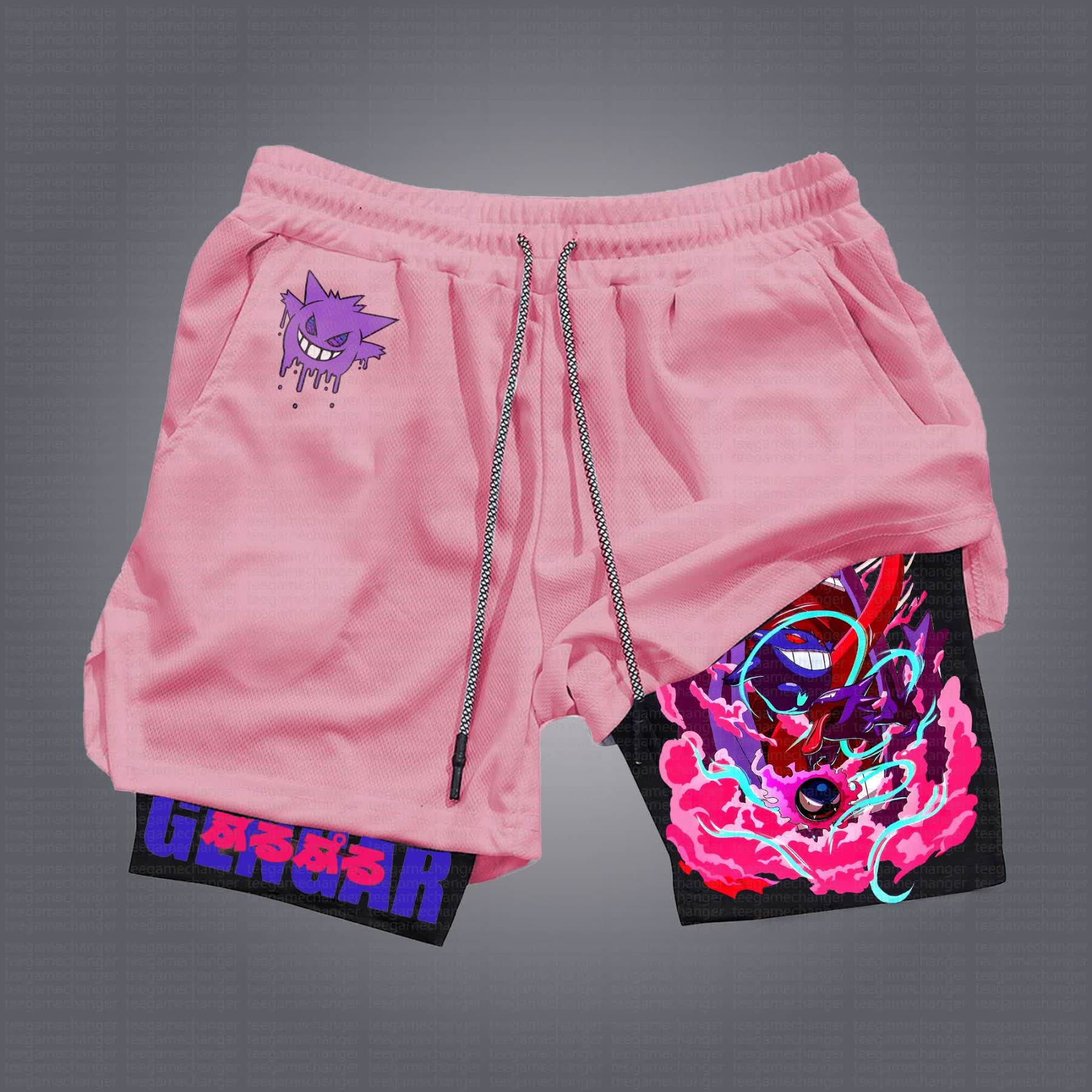 Unisex Casual Anime Streetwear Shorts