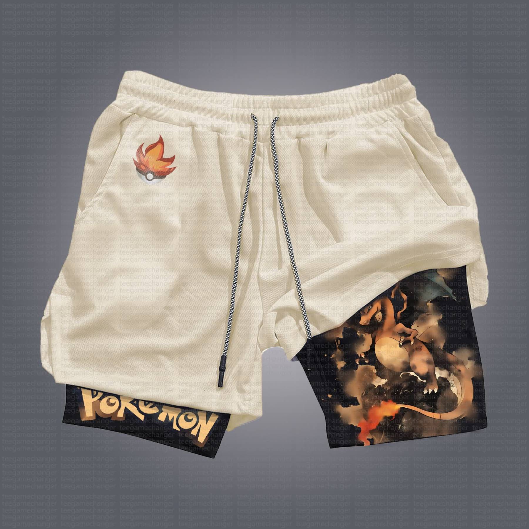Unisex Casual Anime Streetwear Shorts