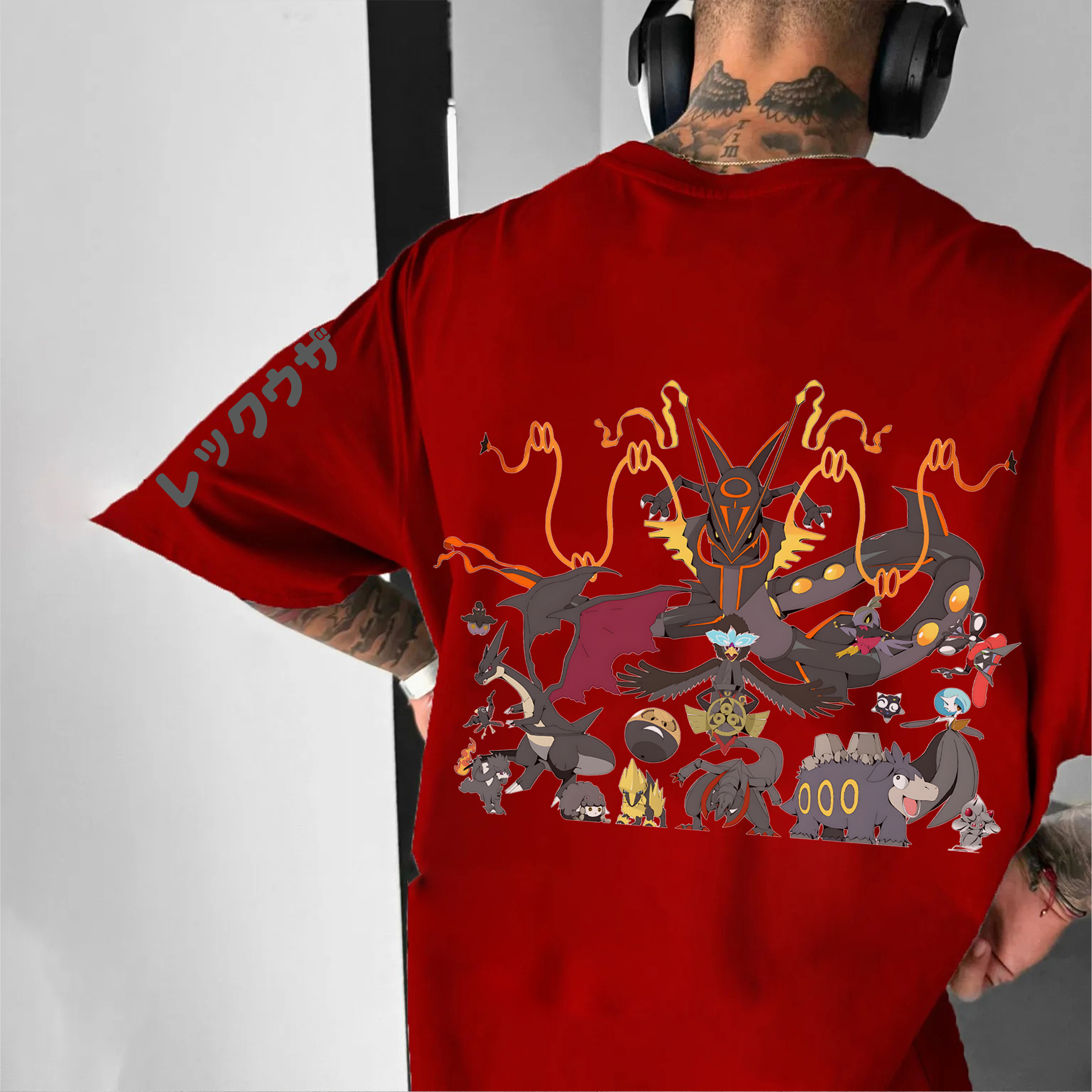 Unisex  "Pokémon" Anime Inspired Vintage T-Shirt