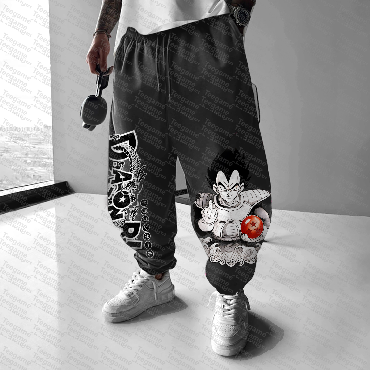 Unisex  Casual  Streetwear Pants