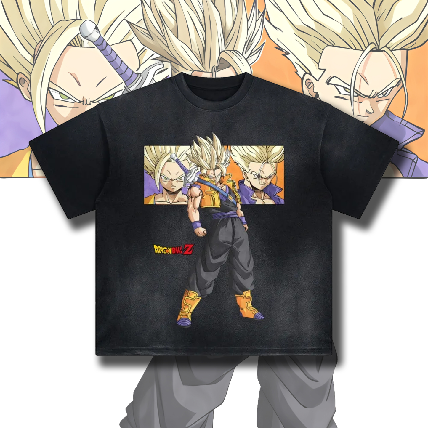 Unisex Anime Inspired Vintage T-Shirt