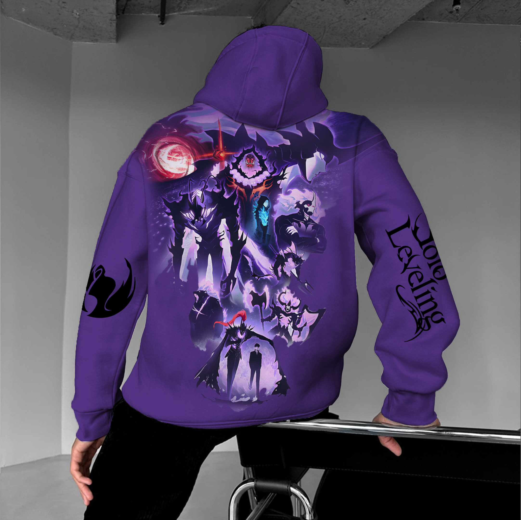 Unisex Anime Graphic Streetwear Vintage Hoodie