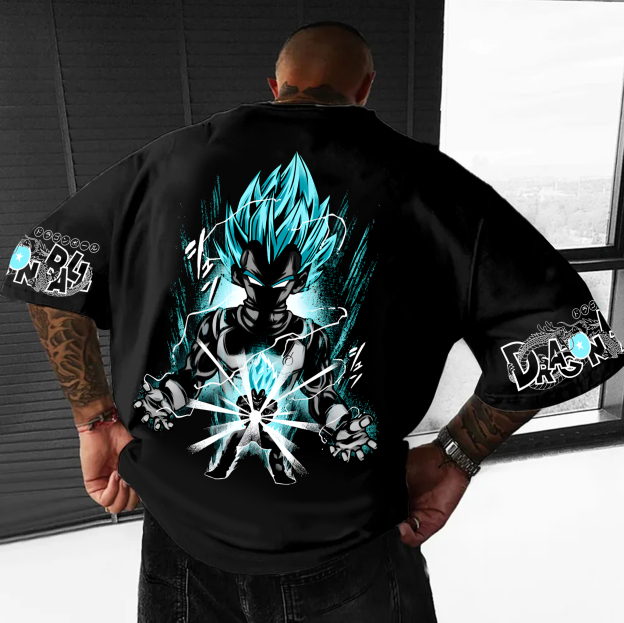 Unisex Anime Inspired Vintage T-Shirt丨Dragon Ball