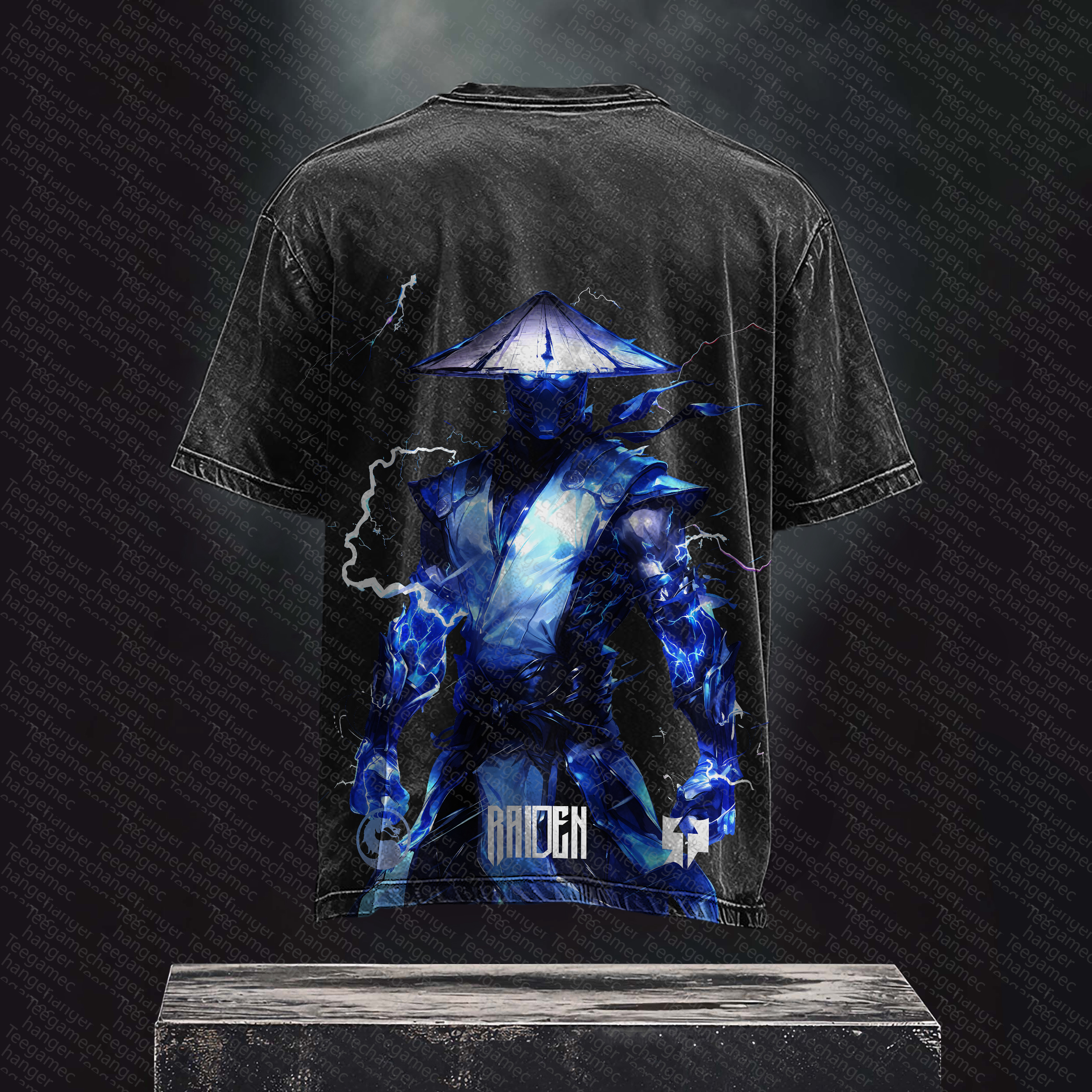 Unisex  Inspired Vintage Washed T-Shirt丨 Mortal Kombat