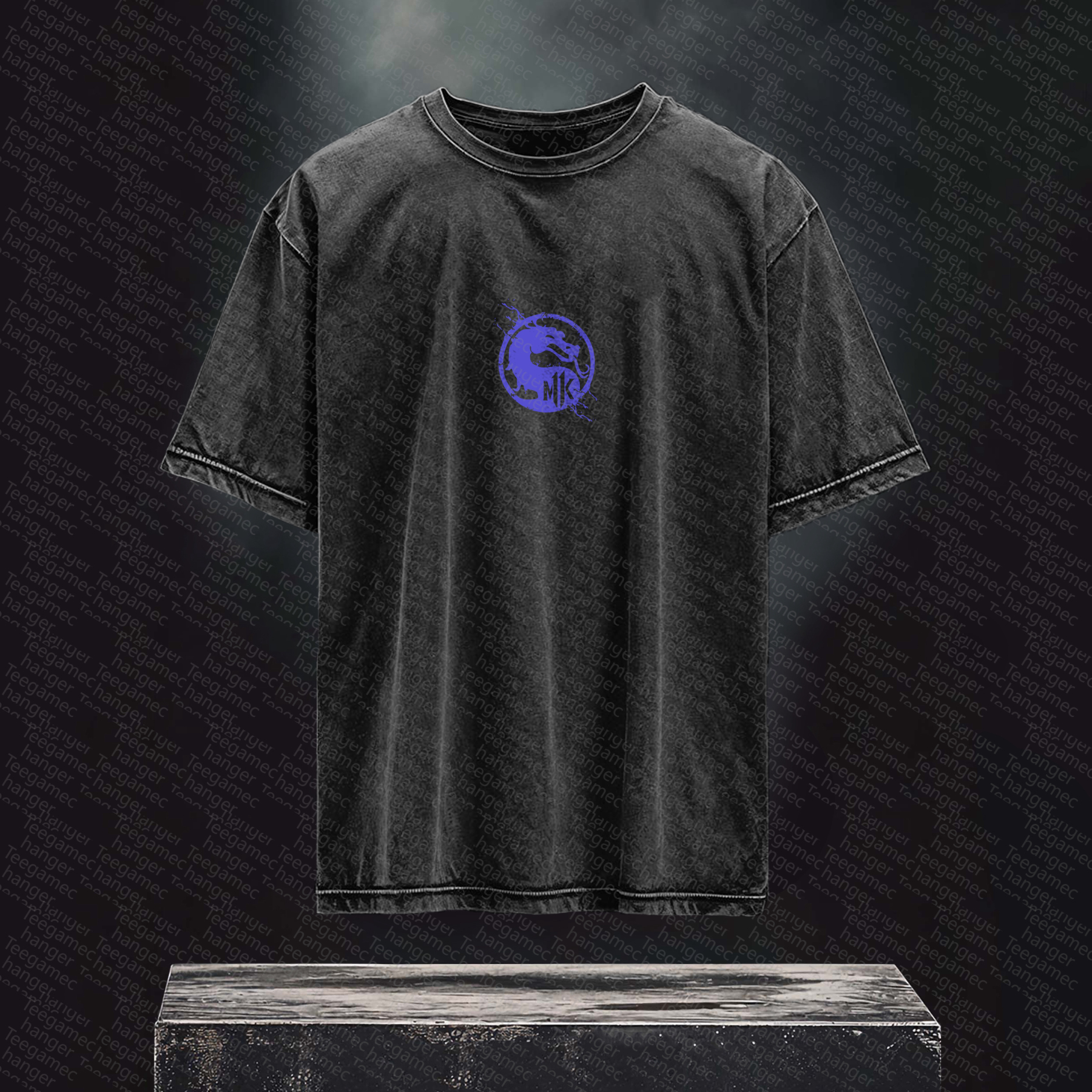 Unisex  Inspired Vintage Washed T-Shirt丨 Mortal Kombat