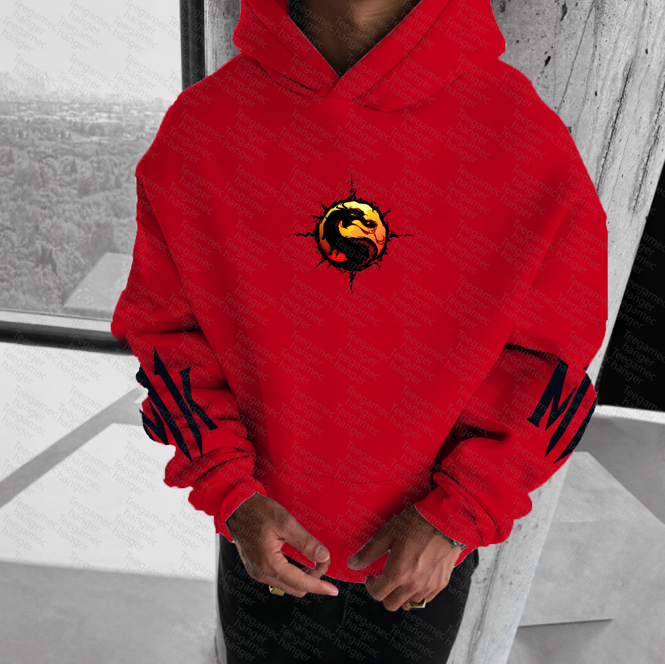 Unisex “Mortal Kombat”  Graphic Streetwear Vintage Hoodie
