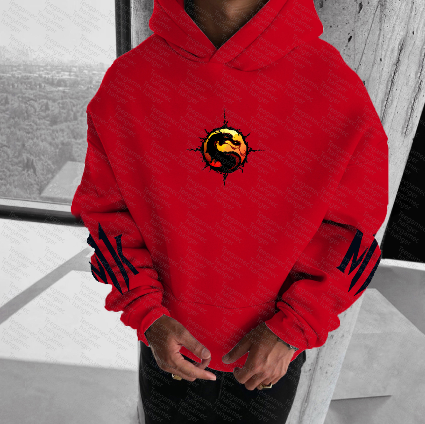 Unisex “Mortal Kombat”  Graphic Streetwear Vintage Hoodie