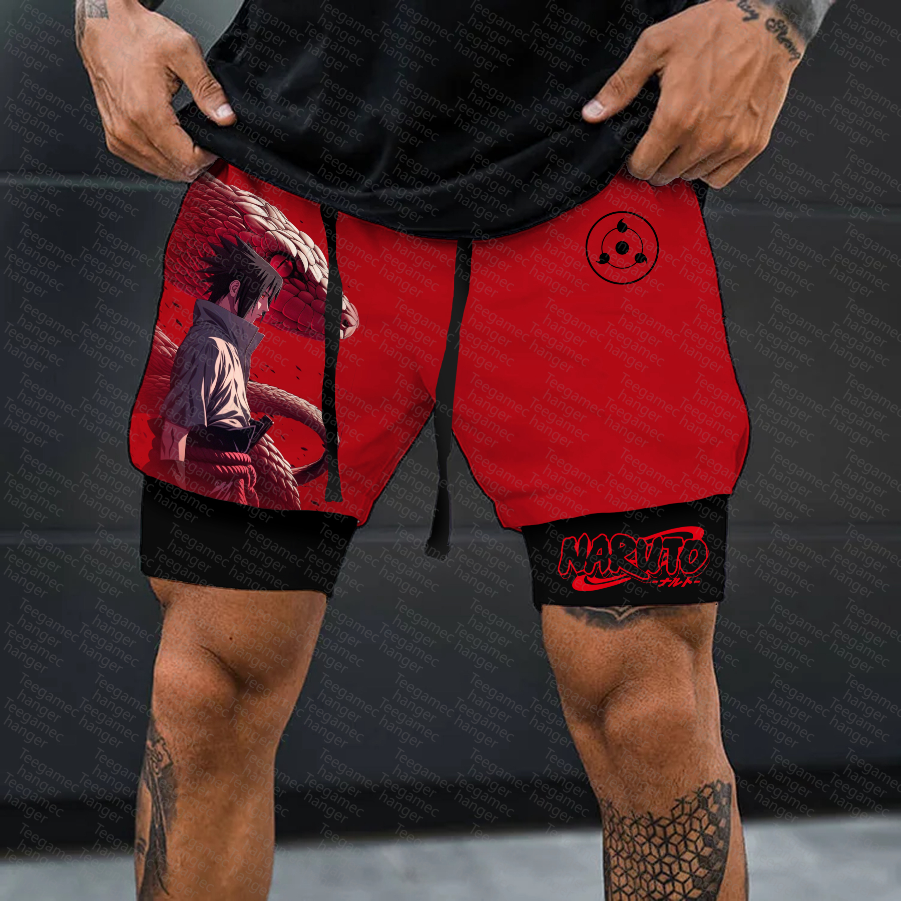 Unisex  “NARUTO” Casual Anime Streetwear Gym Shorts