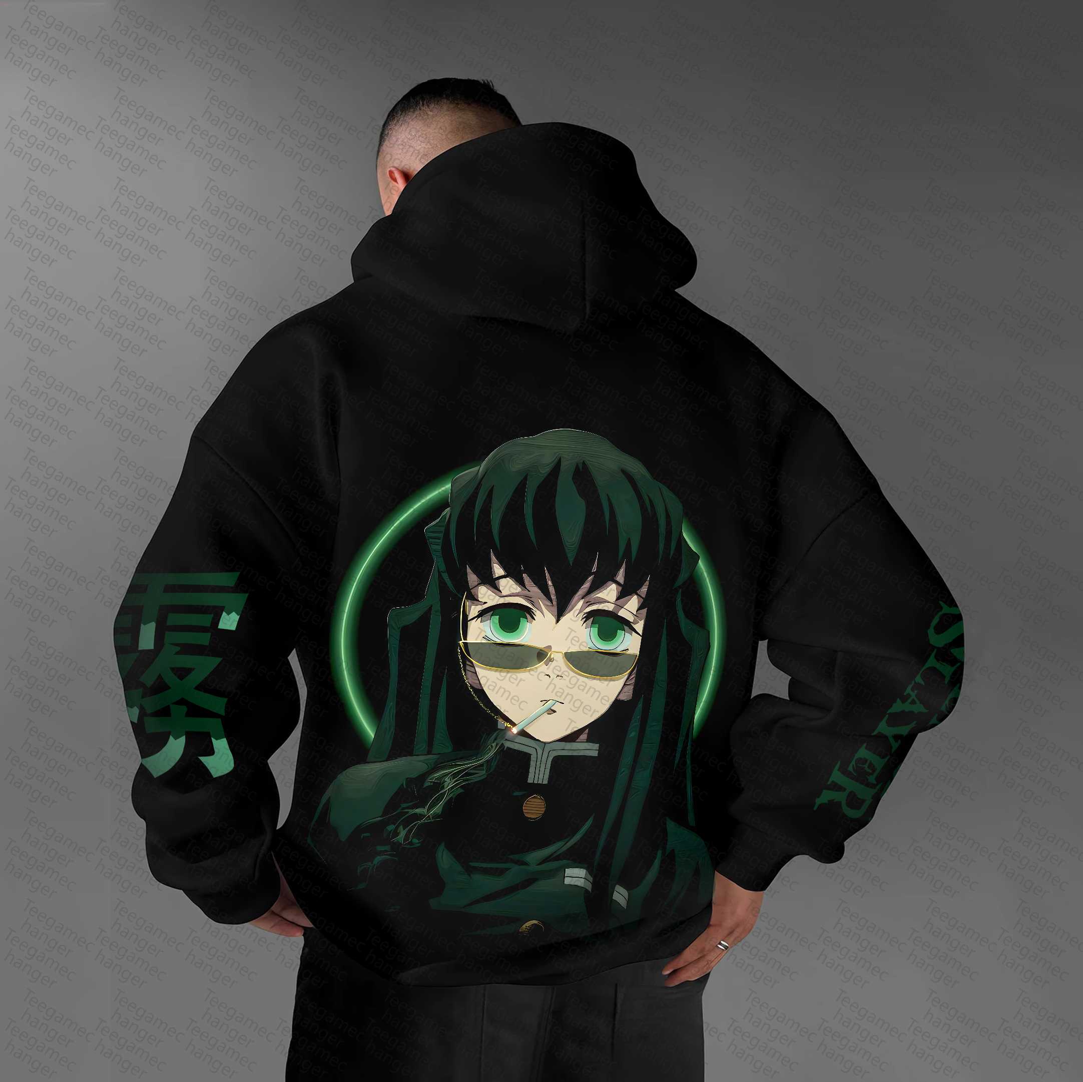 Unisex Anime Graphic Streetwear Vintage Hoodie