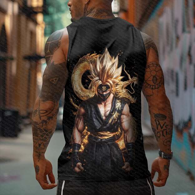 Unisex  “Dragon Ball” Casual Anime  Tank Top