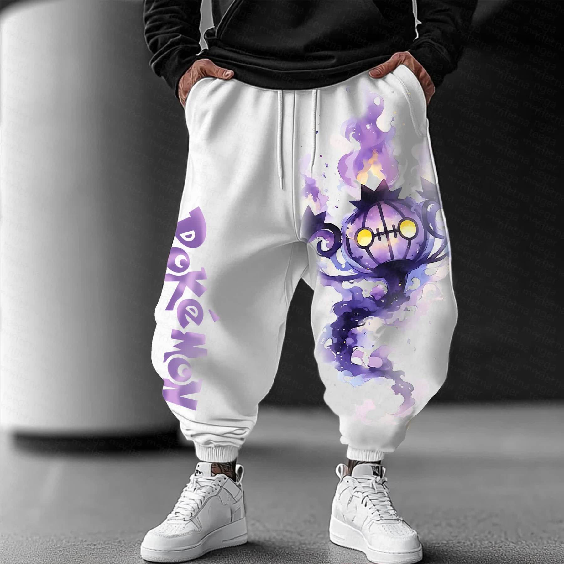 Unisex “Pokémon” Casual Anime Streetwear Pants