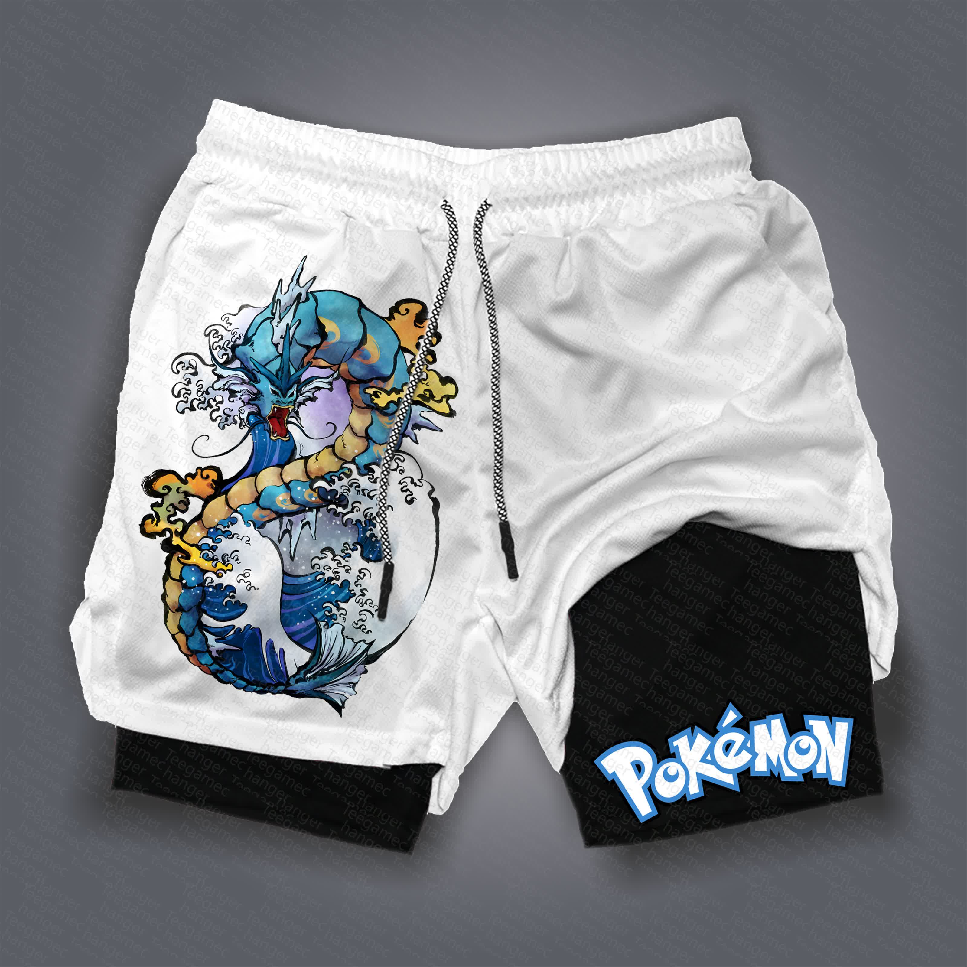 Unisex  “Pokémon” Casual Anime Streetwear Shorts