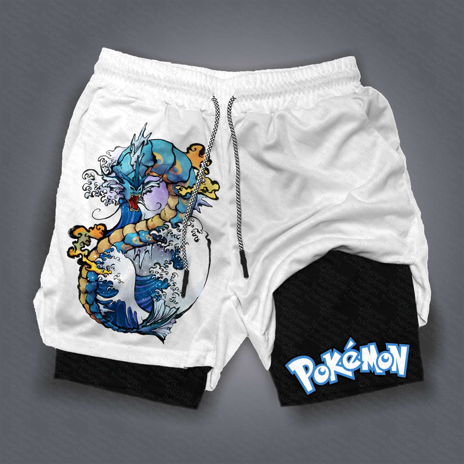 Unisex  “Pokémon” Casual Anime Streetwear Shorts