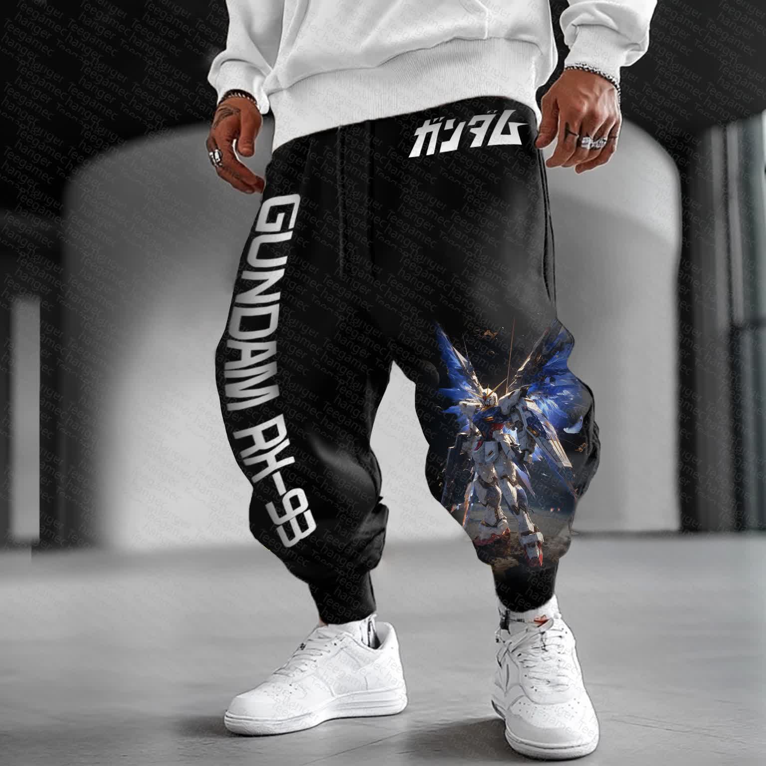Unisex  “Gundam Series” Casual Anime Streetwear Pants