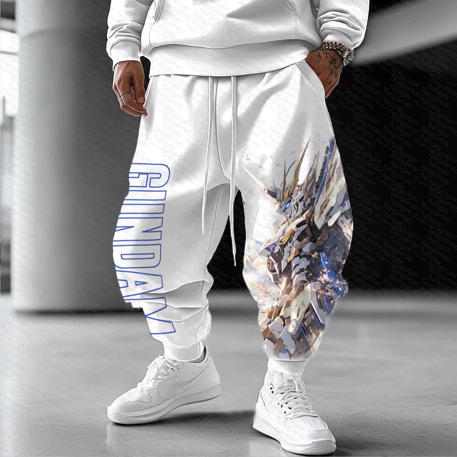 Unisex  “Gundam Series” Casual Anime Streetwear Pants