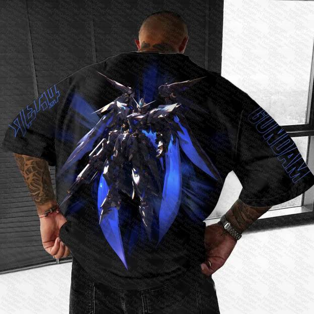 Unisex  "Gundam Series" Anime Inspired Vintage T-Shirt