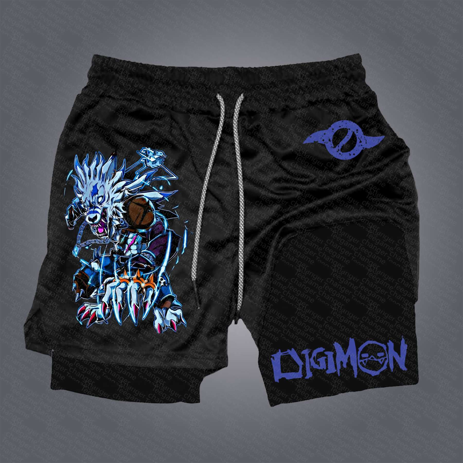 Unisex Casual Anime Streetwear Shorts