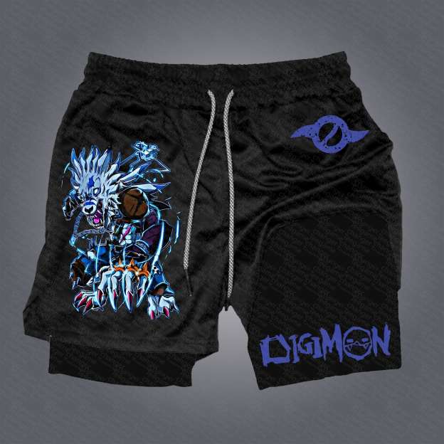 Unisex  “Digimon” Casual Anime Streetwear Shorts