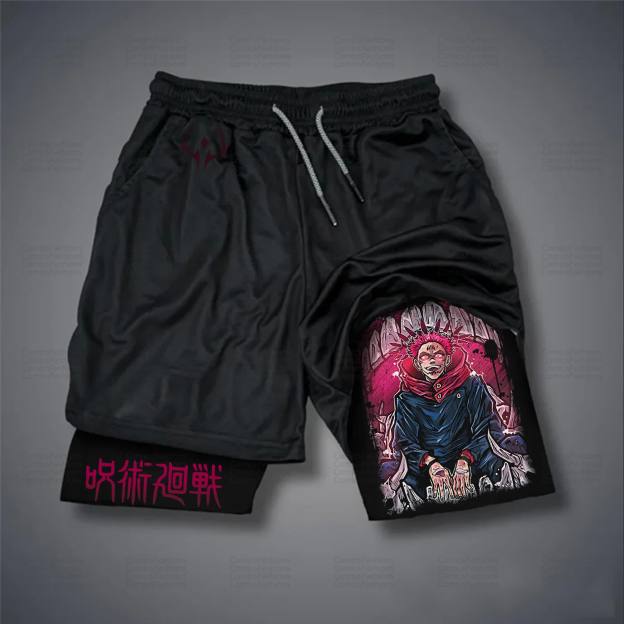 Unisex Casual Anime Streetwear Shorts 丨Jujutsu Kaisen