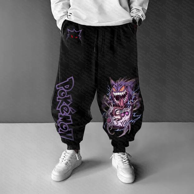 Unisex  “Pokémon” Casual Anime Streetwear Pants