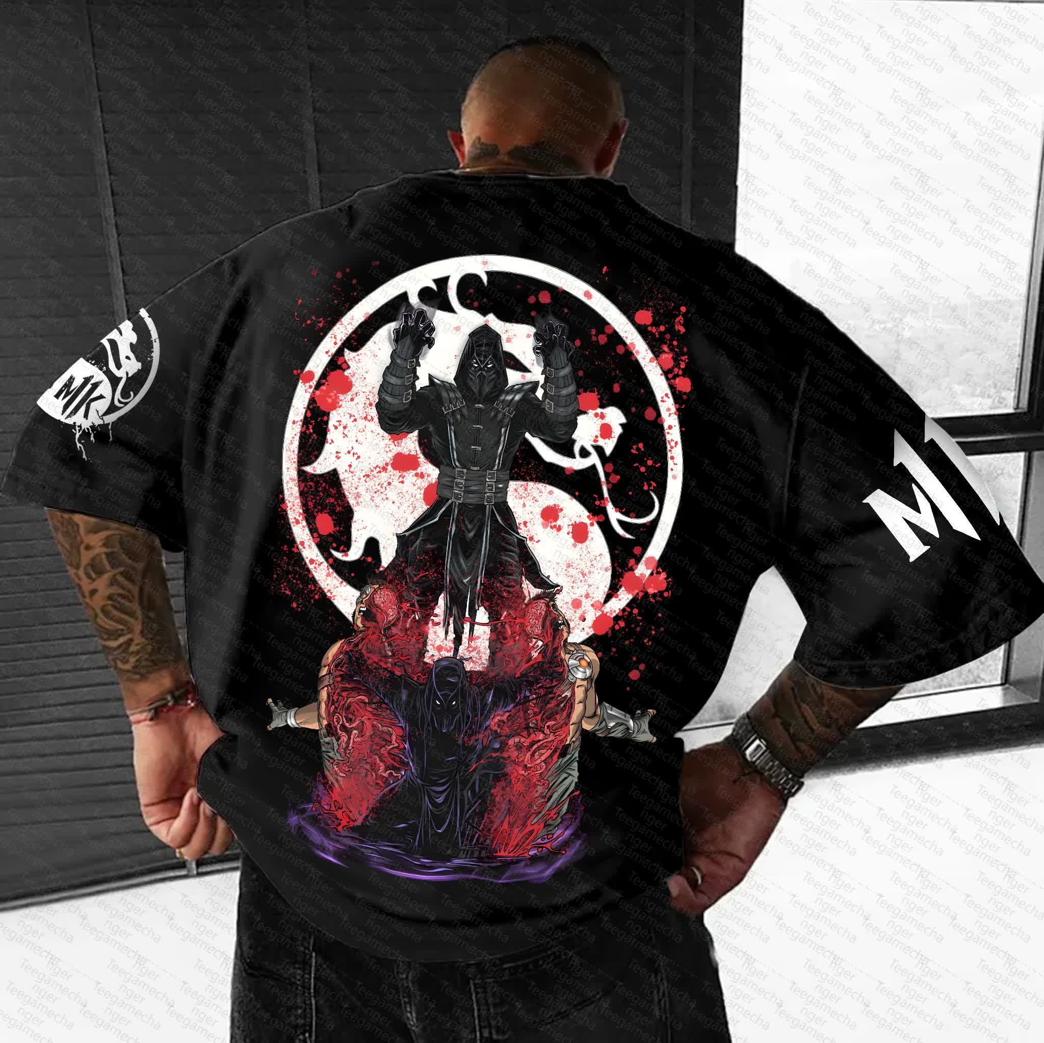 Unisex  "Mortal Kombat" Anime Inspired Vintage T-Shirt