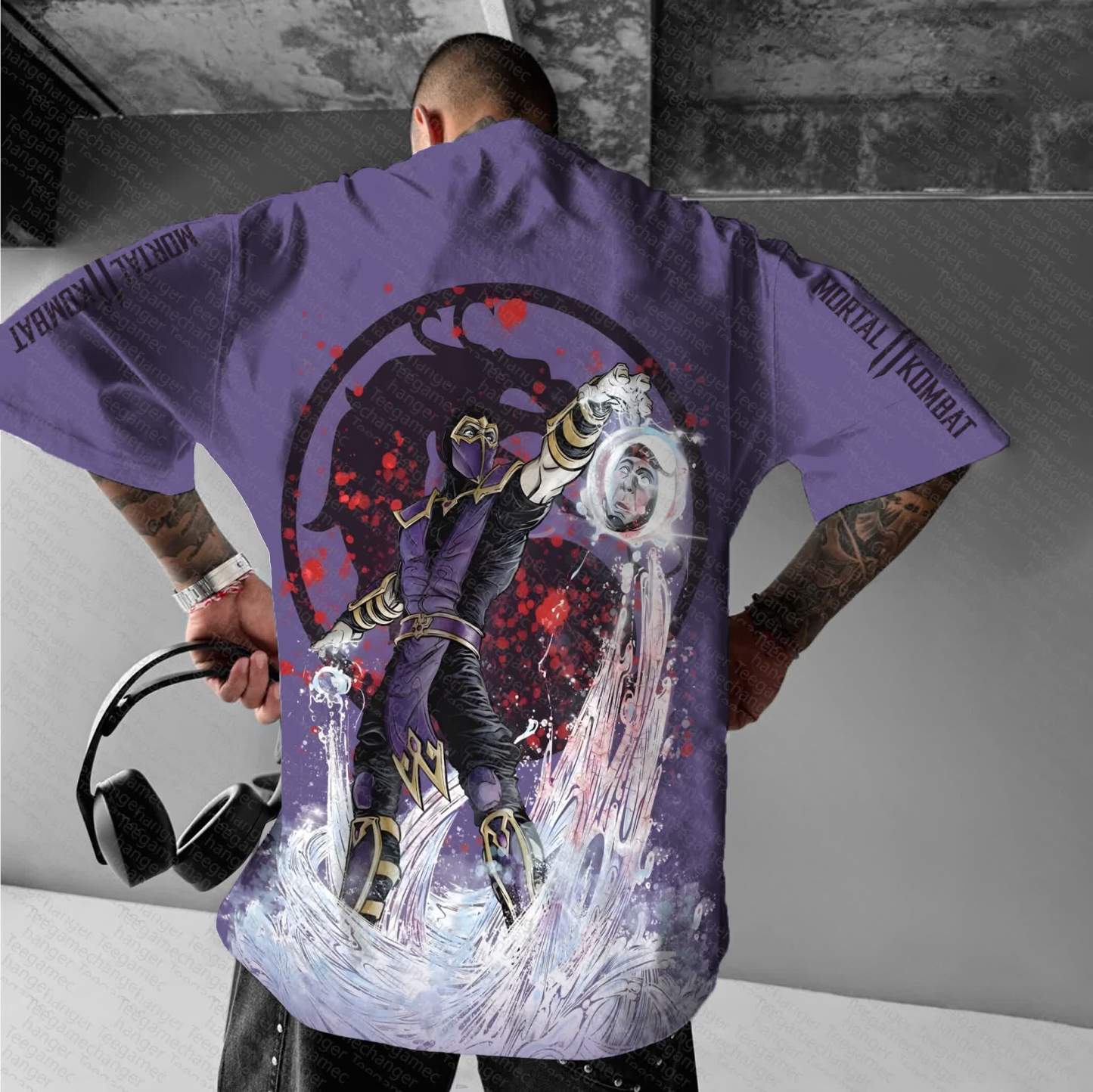 Unisex Mortal Kombat Inspired Vintage T-Shirt