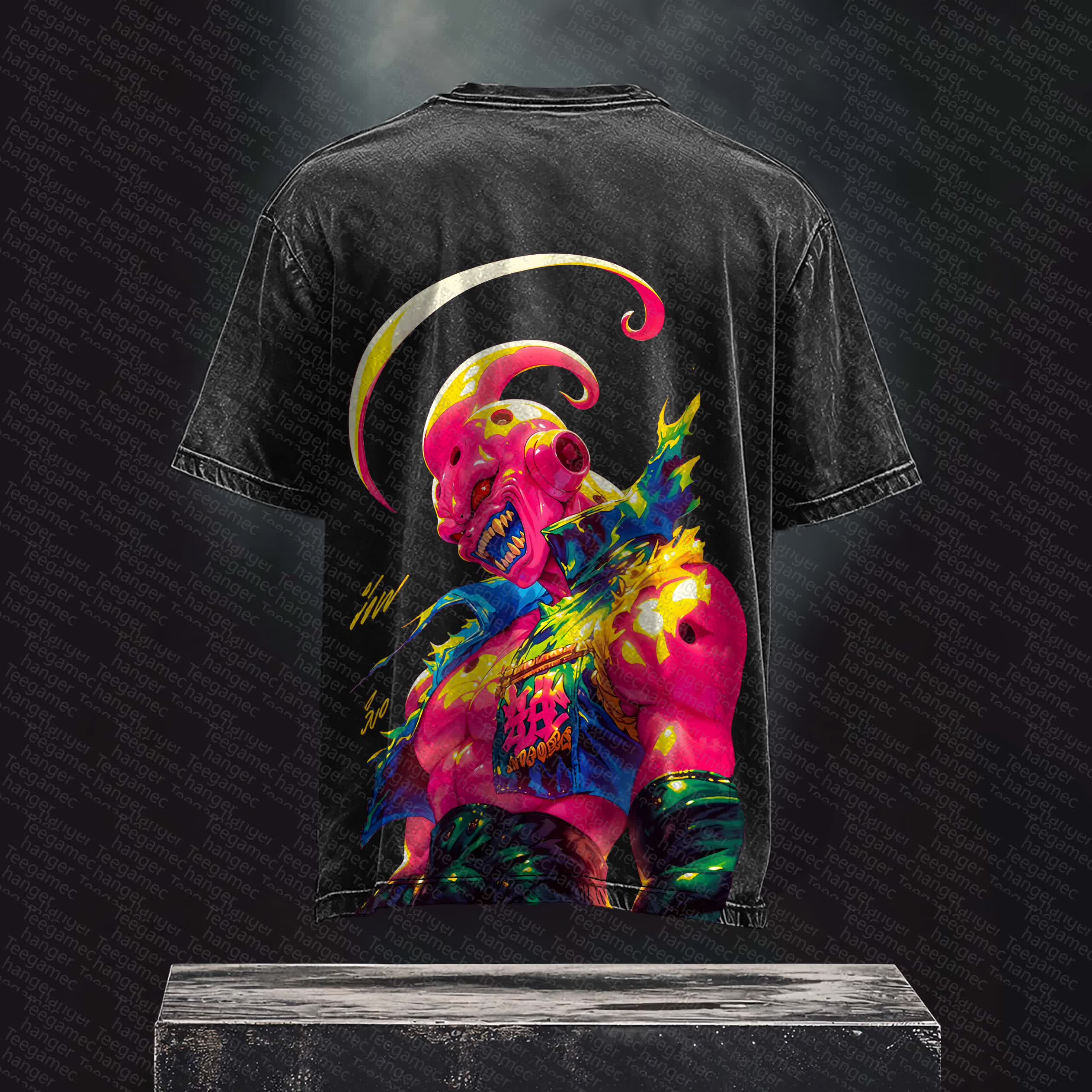 Unisex Anime Inspired Vintage Washed T-Shirt丨 Dragonball