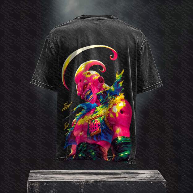 Unisex Anime Inspired Vintage Washed T-Shirt丨 Dragonball