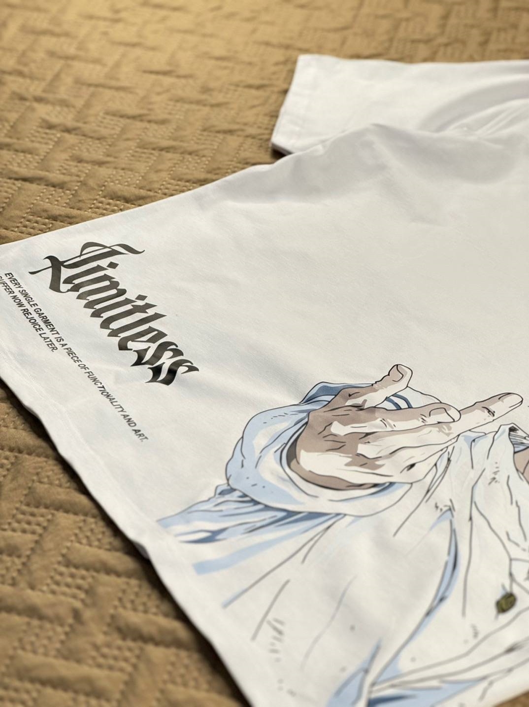 VINTAGE TEE丨Yuta Limitless Tee - JJK-Teegamechanger