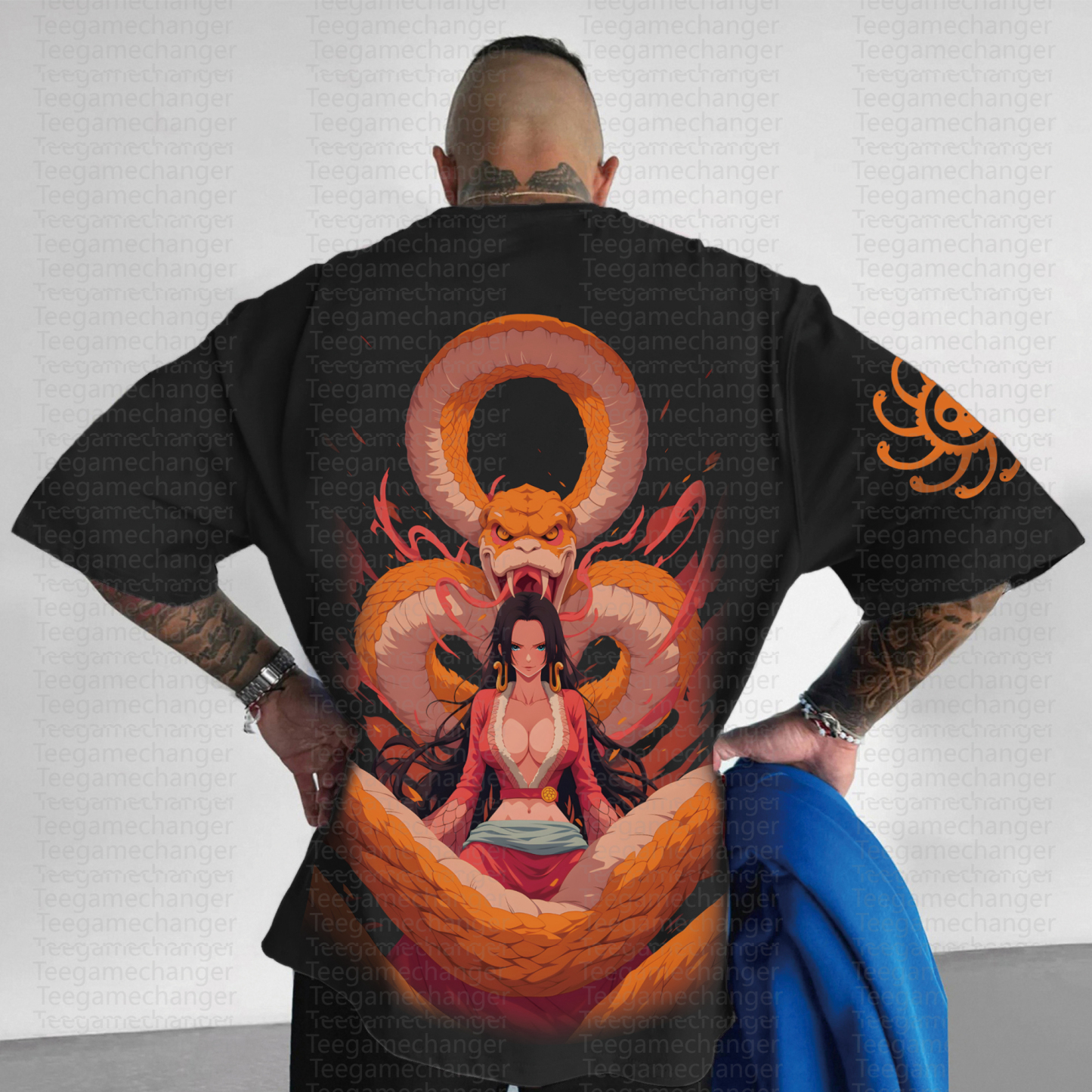 Unisex Anime Inspired Vintage T-Shirt丨Demon Slayer X Pokémon
