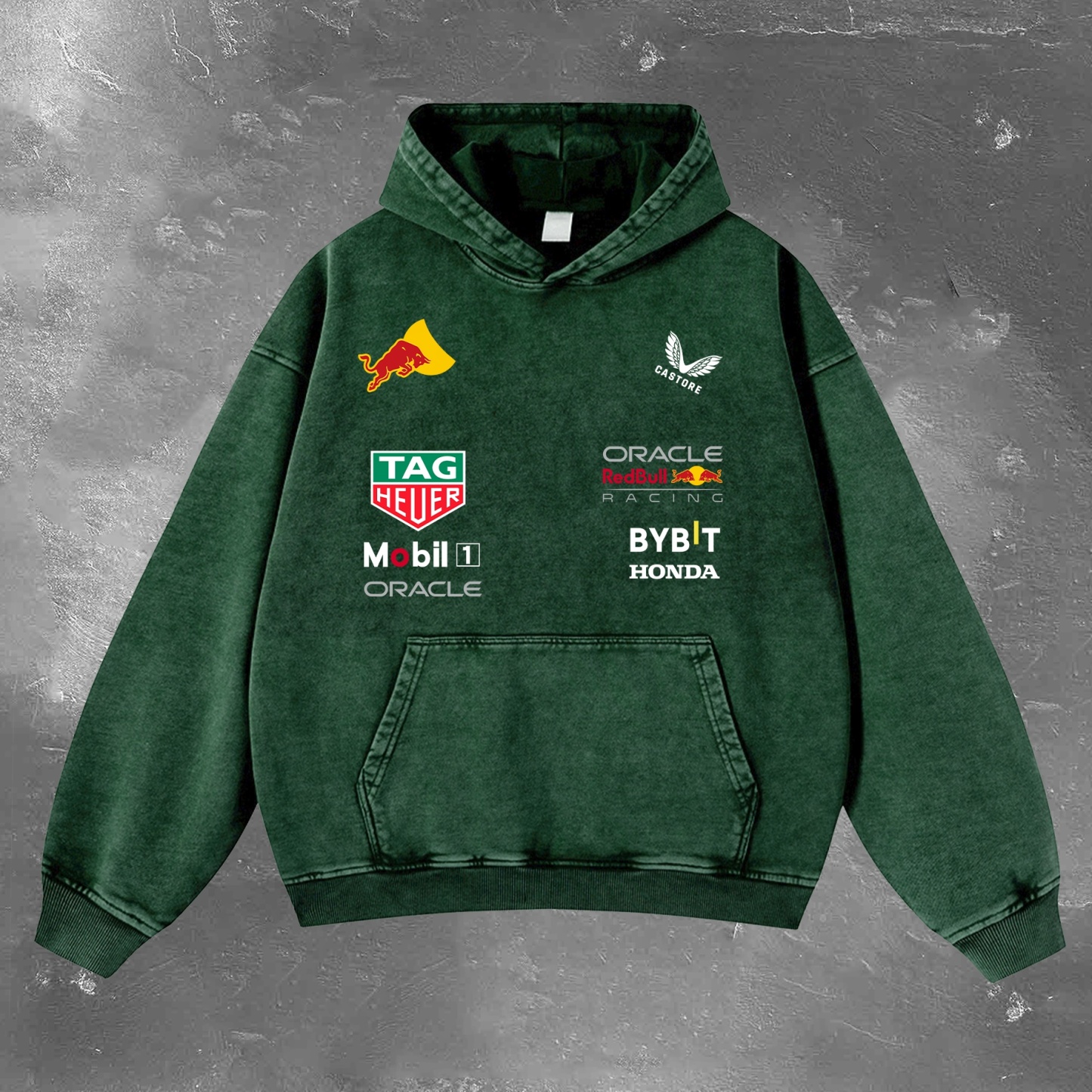 Racing Legend Vintage Washed Hoodie 07