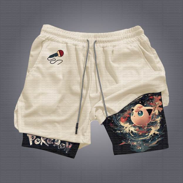 Unisex  “Pokémon” Casual Anime Streetwear Shorts