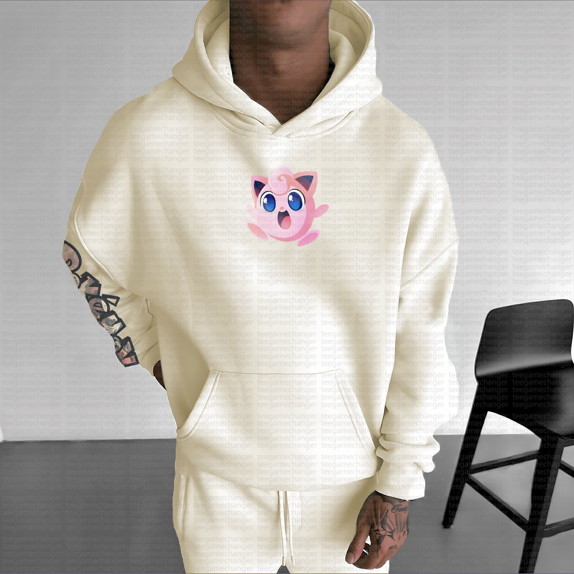 Unisex “Pokémon” Anime Graphic Streetwear Vintage Hoodie